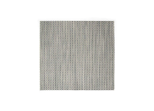 14" x 13" Metroweave® Basketweave Mat - Silver - Pack of 12